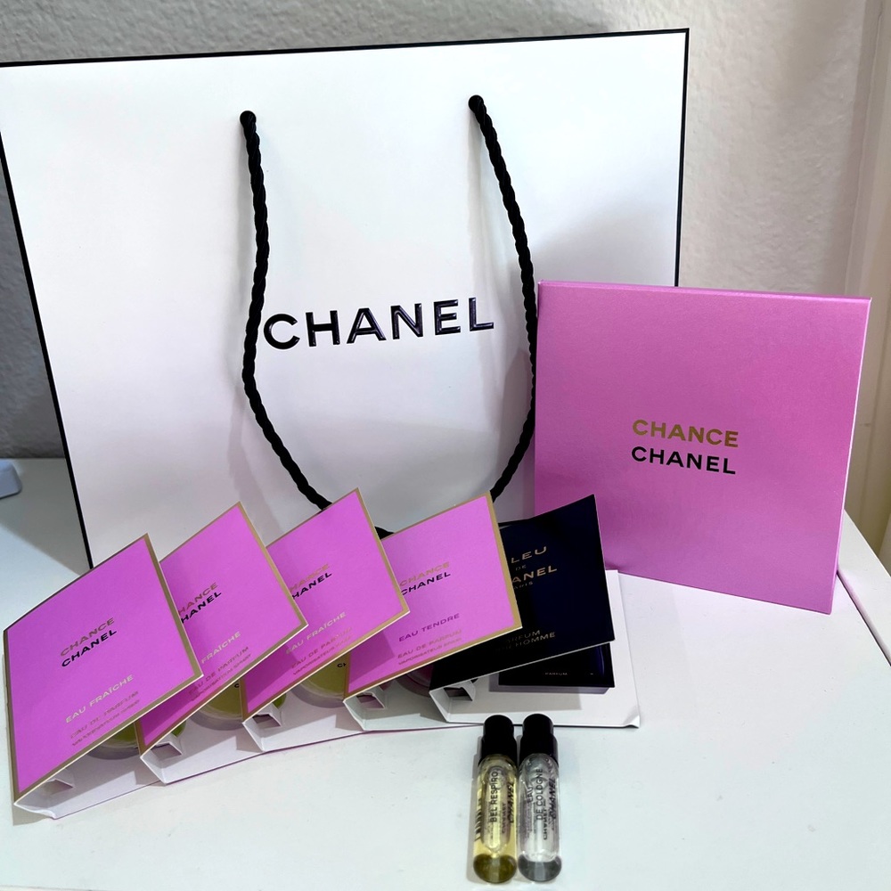 Chanel perfume samples